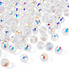 80Pcs AB Color Plated Glass Beads EGLA-TA0013-01A-2