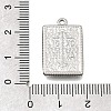 304 Stainless Steel Pendants STAS-D391-05P-02-3
