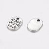 Tibetan Style Alloy Pendants X-TIBEP-A5194-AS-NR-2