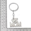 Mother's Day Alloy Enamel Keychains LS-KEYC-P020-A01-3