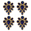 4Pcs Teardrop Shape Hotfix Rhinestone PATC-FG0002-25D-1