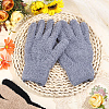 6Pcs 3 Colors Superfine Fiber Dedusting Gloves AJEW-CY0002-61-4