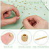 80Pcs Matte Style Brass Beads KK-UN0003-06-4