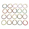 4MM Braided Nylon Cord Bracelets FIND-A057-01G-1