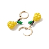 Glass Seed Beads Leverback Earrings EJEW-MZ00342-4