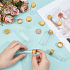 Glass Bottles Bead Containers CON-BC0007-63B-3