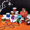 8 rolls 8 colors Eco-Friendly Plastic Paillette Beads PVC-PH0001-27-5
