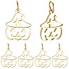 12Pcs 304 Stainless Steel Charms STAS-BBC0007-92-1