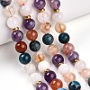 Natural Mixed Stone Beads Strands G-T140-8mm-15-3