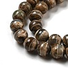 Tibetan Style dZi Beads Strands G-P526-D02-01-4