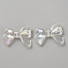UV Plating Iridescent Transparent AB Color Plated Acrylic Beads TACR-WH0029-01H-1