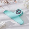 Stainless Steel & TPR Plastic Bag Sealing Clip AJEW-WH0604-64-1