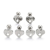 Tarnish Resistant 201 Stainless Steel Barbell Cartilage Earrings LS-EJEW-R147-36-2