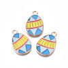 Alloy Enamel Pendants ENAM-S115-158-1