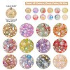 ARRICRAFT 240Pcs 12 Colors Baking Painted Crackle Glass Beads DGLA-AR0001-11-2