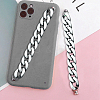100Pcs Silver Color Plated Acrylic Linking Rings SACR-CJ0001-31-6