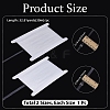 60M 2 Styles TPU Non-slip Bra Straps DIY-GF0013-60-2