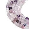 Natural Lepidolite Stone Beads Strands G-RM241221-K14-4