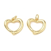 Hollow Brass Pendants KK-D289-31A-G-1
