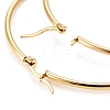 304 Stainless Steel Big Hoop Earrings EJEW-J226-001C-2