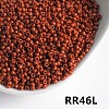 Opaque 8/0 Glass Seed Beads SEED-I013-3mm-RR46L-1
