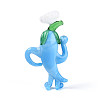 Handmade Lampwork Cartoon Pepper Chef Display Decorations LAMP-T025-13A-2