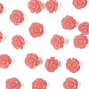 20Pcs Synthetic Coral Carved Dyed Beads SHEL-FS0001-10-2