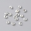 Brass Crimp Beads Covers KK-WH20001-06A-S-1