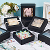 Square Kraft Paper Storage Gift Boxes CON-WH0095-100C-02-5