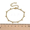 304 Stainless Steel Link & Charm Bracelets for Women LS-BJEW-Z133-03G-3