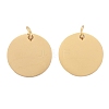 Ion Plating(IP) 304 Stainless Steel Pendants STAS-I311-32F-G-1