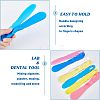 Olycraft 7Pcs 7 Style Plastic Spatulas Plastic Brushes AJEW-OC0002-82-4