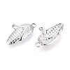304 Stainless Steel Pendants STAS-T065-69P-2