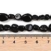 Natural Obsidian Beads Strands G-K395-B06-01-5