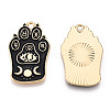 Alloy Enamel Pendants ENAM-CJC0020-19-2
