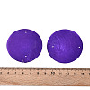 Spray Painted Natural Capiz Shell Connector Charms SSHEL-N039-03-01A-3