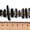 Electroplate Natural Quartz Crystal Beads Strands G-F800-B10-4