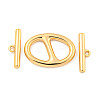 Brass Toggle Clasps KK-A223-03G-2