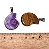 Natural Mixed Stone Pendants G-Q601-45-3
