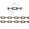 Brass Cable Chains X-CHC028Y-AB-3