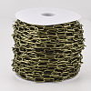 Unwelded Iron Paperclip Chains CH-S125-01B-AB-2