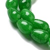 Natural Malaysia Jade Dyed Beads Strands G-B106-A09-01-4