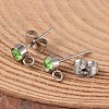 Non-Tarnish 304 Stainless Steel Stud Earring Findings EJEW-JE01996-3