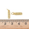 Brass Pendants X-KK-L245-01G-03-3