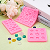 Boutigem 3Pcs 3 Style Food Grade Silicone Molds DIY-BG0001-52-16