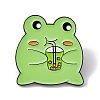 Cartoon Frog Enamel Pin JEWB-A005-20-04-1