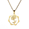 304 Stainless Steel Pendant Necklace PW-WG26640-02-1