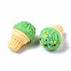 Spray Painted Resin Cabochons LS-CRES-Q215-022E-3