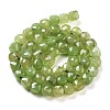 Natural Prehnite Beads Strands G-H028-A05-01-3