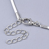 Waxed Cotton Cord Necklace Making LS-MAK-S032-1.5mm-B20-4